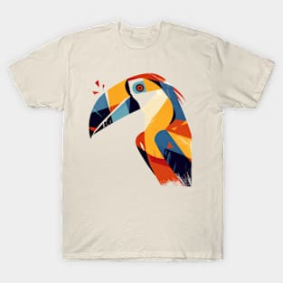 Picasso Style Toco Toucan T-Shirt